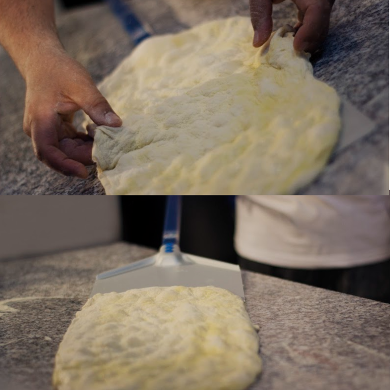 Pala Pizza Alla Romana 23x40 cm Manico 150 cm Gimetal | DAC Forniture