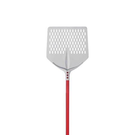 Pala Pizza Tulip Forata Quadrata 33x33 cm Manico 150 cm Cerutti | DAC