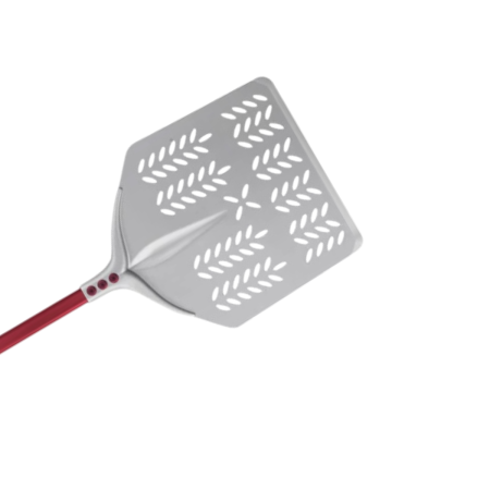 Pala Pizza Tulip 60° Forata 33x33 cm Manico 200 cm Cerutti | DAC