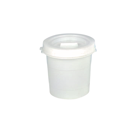 Contenitore Alimentare HDPE Tondo 30 Lt con Coperchio | DAC Forniture