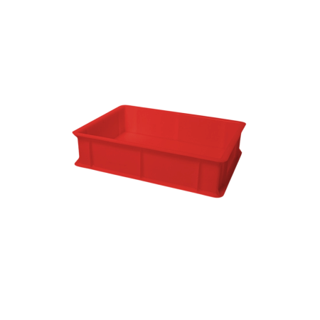 Vaschetta Porta Panetti 40x30x10 cm Rossa | DAC Forniture