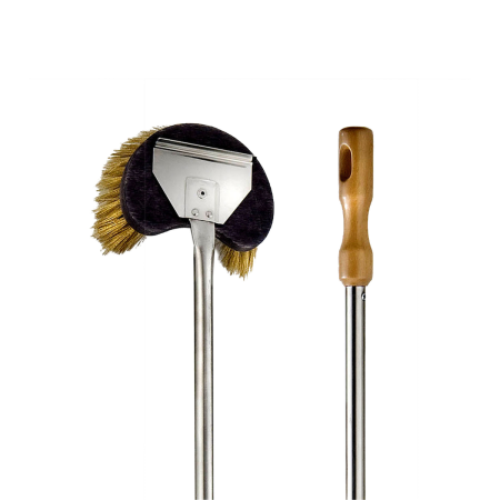 Spazzolone in Ottone per Forno | Pulizia Professionale e Senza Sforzo