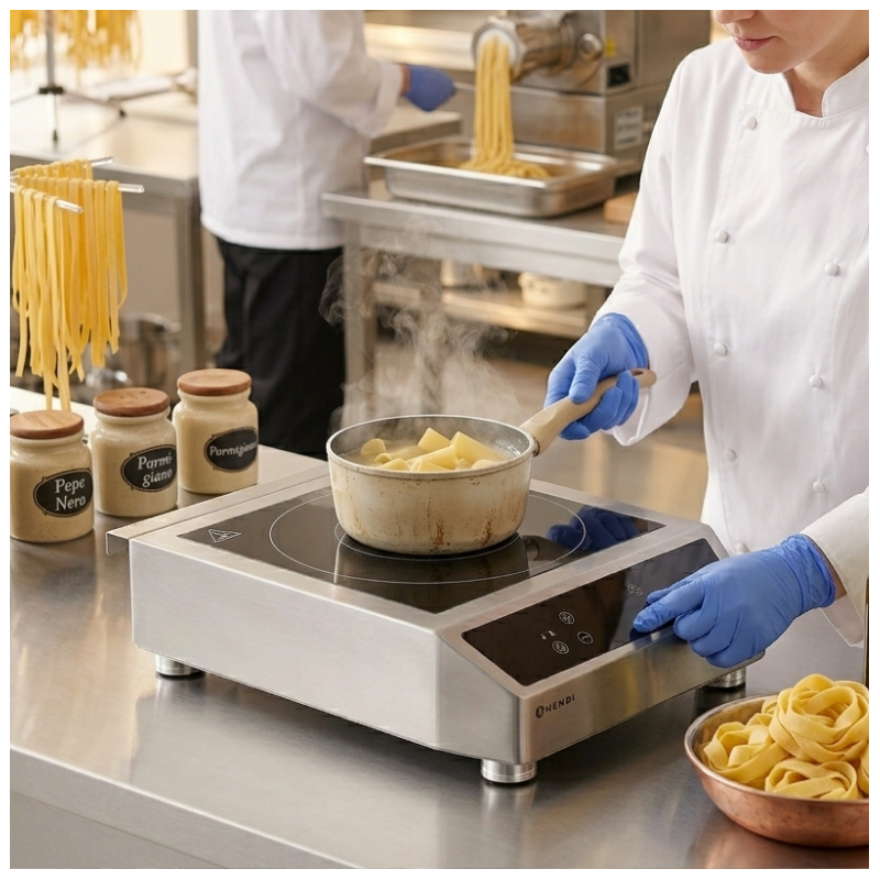 Fornello ad induzione modello 3500 D, 340x440x(H)120 mm 3500 W