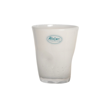 Bicchiere Acqua Rialto 35 cl Bianco Vetro Soffiato