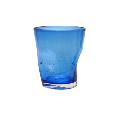 Bicchiere Acqua Rialto 35 cl Blu Vetro Soffiato