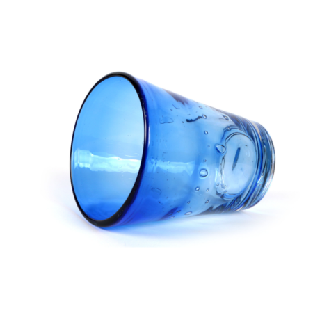 Bicchiere Acqua Rialto 35 cl Blu Vetro Soffiato