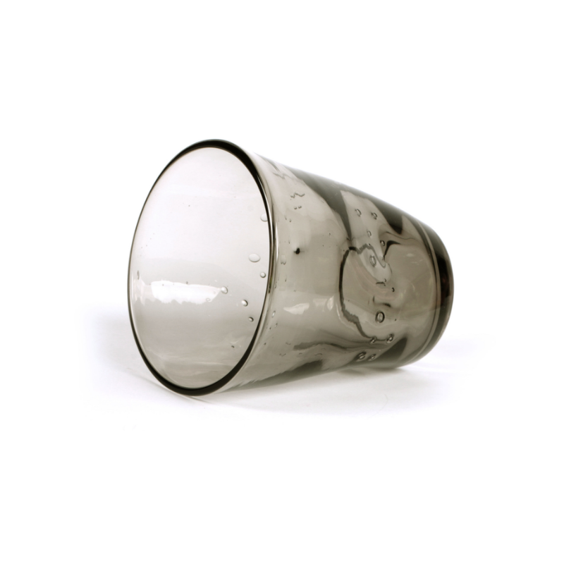 Bicchiere Acqua Rialto 35 cl Grigio Vetro Soffiato