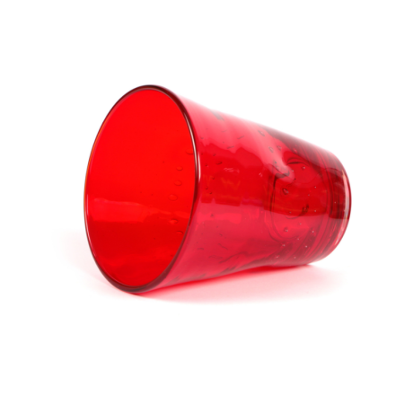 Bicchiere Acqua Rialto 35 cl Rosso Vetro Soffiato