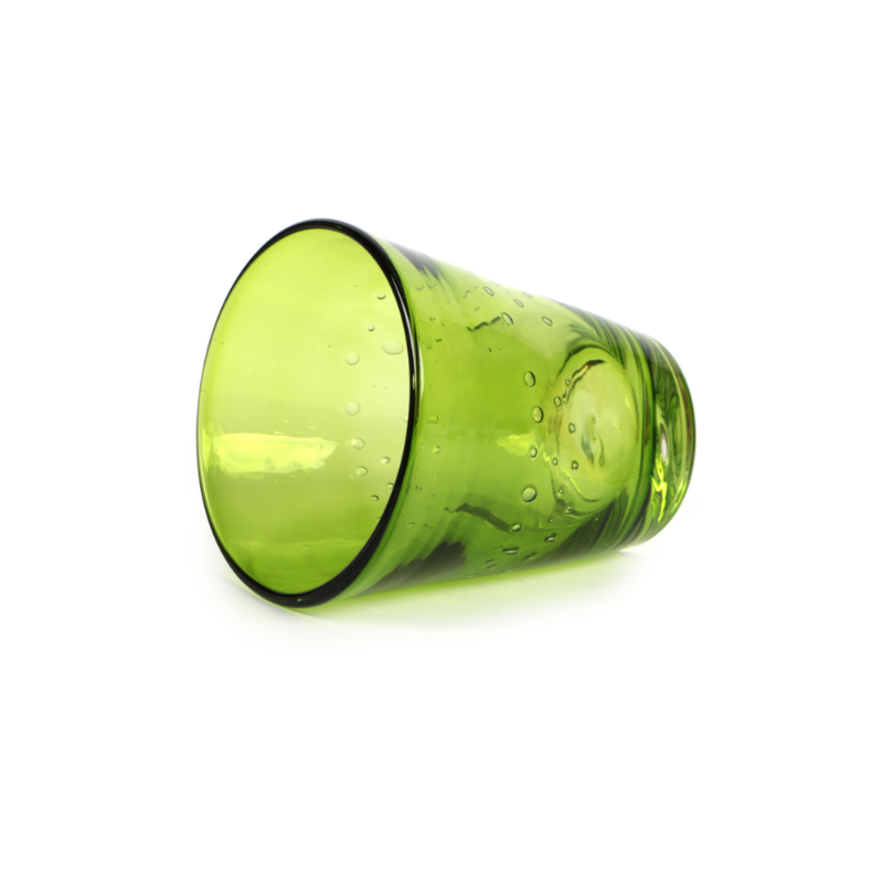 Bicchiere Acqua Rialto 35 cl Verde Vetro Soffiato