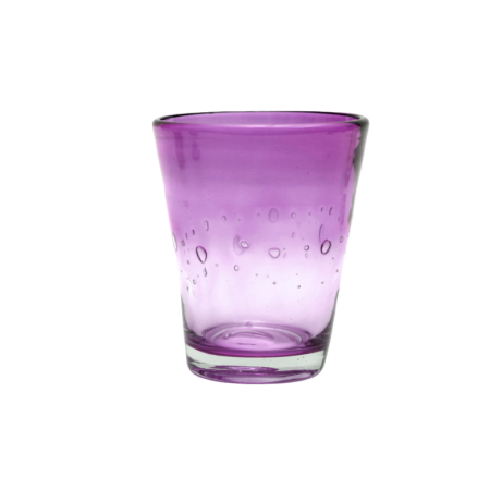 Bicchiere Acqua Rialto 35 cl Viola Vetro Soffiato