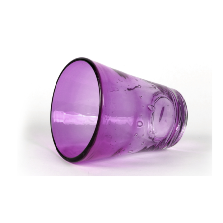 Bicchiere Acqua Rialto 35 cl Viola Vetro Soffiato
