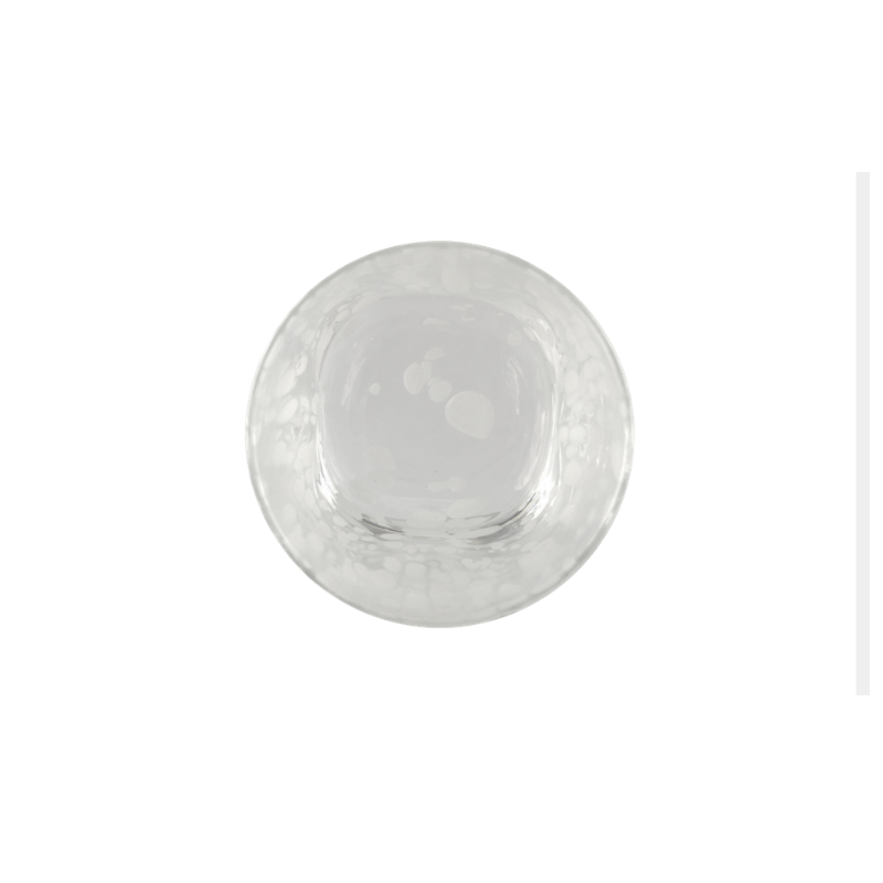 Bicchiere Acqua 33 cl Nero Stile Murano | Vetro Artistico