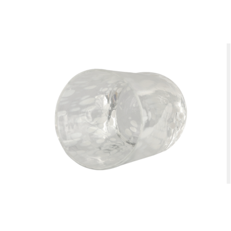 Bicchiere Acqua 33 cl Nero Stile Murano | Vetro Artistico