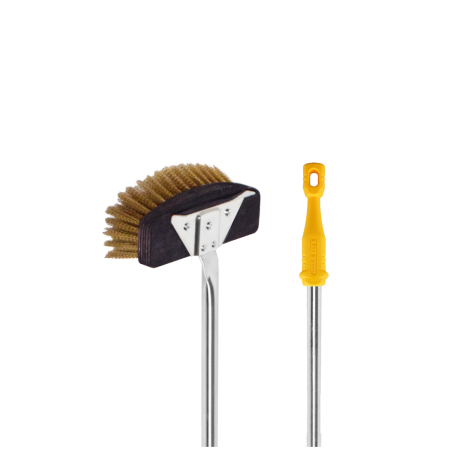 Spazzola Ottone con raschietto cm.150 Venezia - Lilly Codroipo