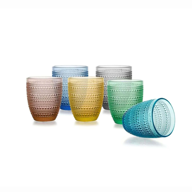 6 Bicchieri Acqua Luxury Blu 32,5 cl