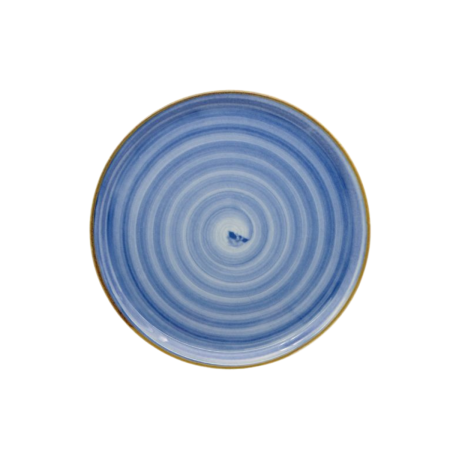 Piatto Pizza Napoli Spirale Blu cm 31 Saturnia | DAC Forniture