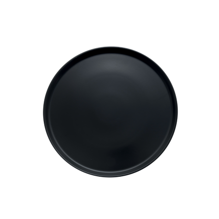 Piatto Pizza Nero Presentazione cm 33,5 Stoneware | DAC Forniture