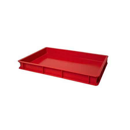 Vaschetta Impasto Pizza 60x40x7 cm Rossa | DAC Forniture