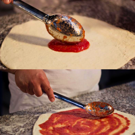 Cucchiaio Inox Pizza 32 cm 53 gr | DAC Forniture