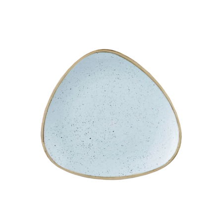 Piatto Piano Triangolare Azzurro 19,2 cm | DAC Forniture