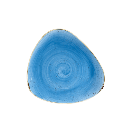 Piatto Piano Triangolare Celeste 31 cm | DAC Forniture