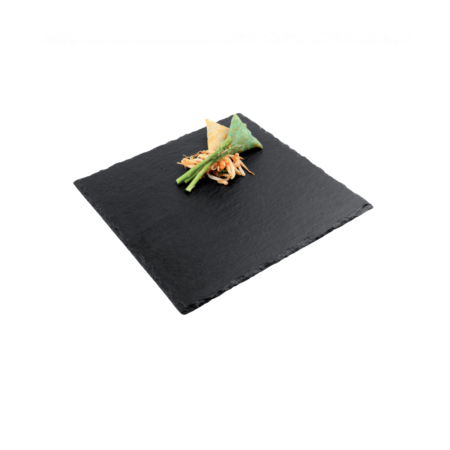 Piatto Quadrato Ardesia 25x25 cm Justone | DAC Forniture