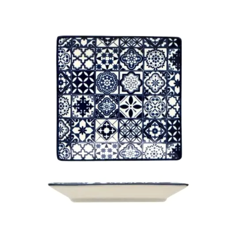 Piattino Quadrato 13,5 cm Sintra Blu | DAC Forniture