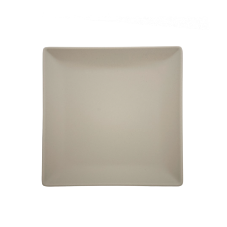 Piatto Frutta Quadrato Sabbia Monaco Stoneware | DAC Forniture
