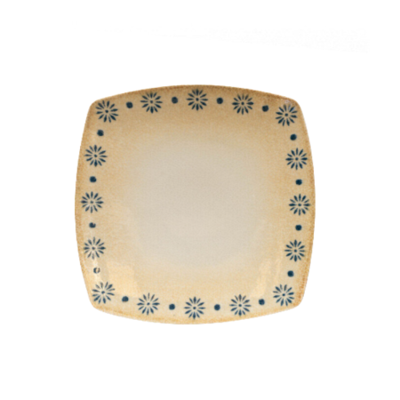 Piatto Piano Quadrato Tokio Table Saturnia 31 cm | DAC Forniture