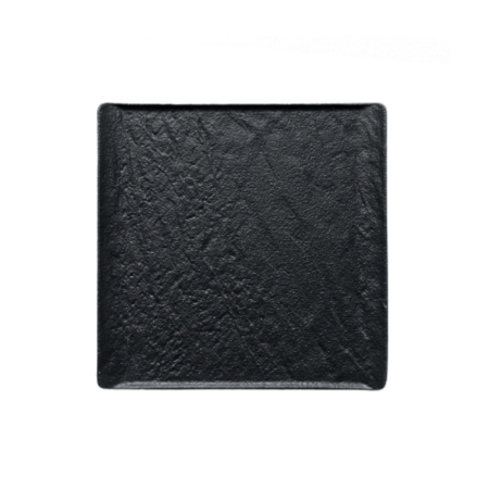 Piatto Quadrato Effetto Pietra 22 cm | Elegante e Versatile