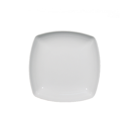 Piatto Fondo 21x21 cm Tokio Bianco Saturnia | DAC Forniture