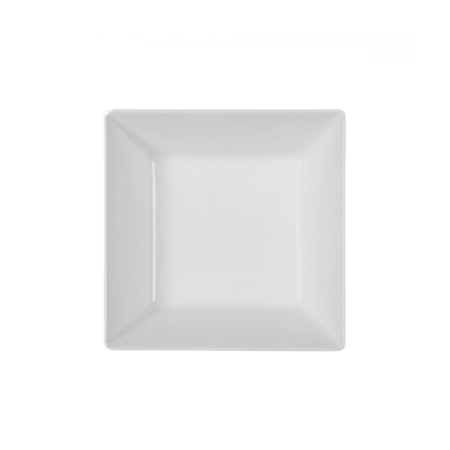 Piatto Fondo Quadrato Bianco 17x17 Boston Tokyo Monaco | DAC Forniture
