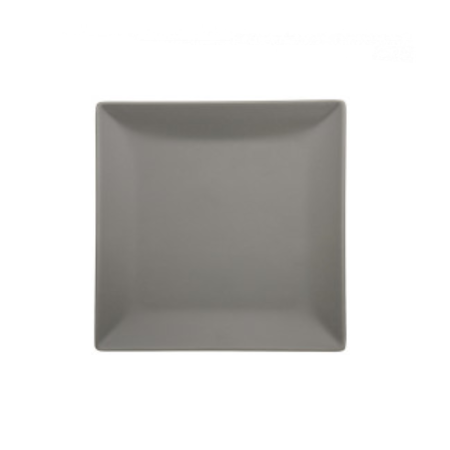 Piatto Fondo Quadrato Grigio 17x17 Boston Tokyo Monaco | DAC Forniture