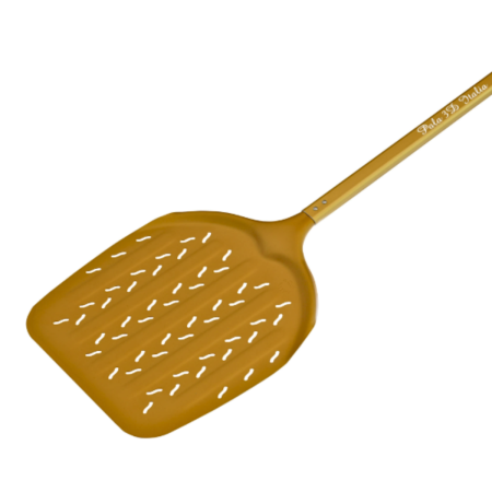 Pala pizza Italia 3D Gold forata cm 33x170 - Lilly Codroipo