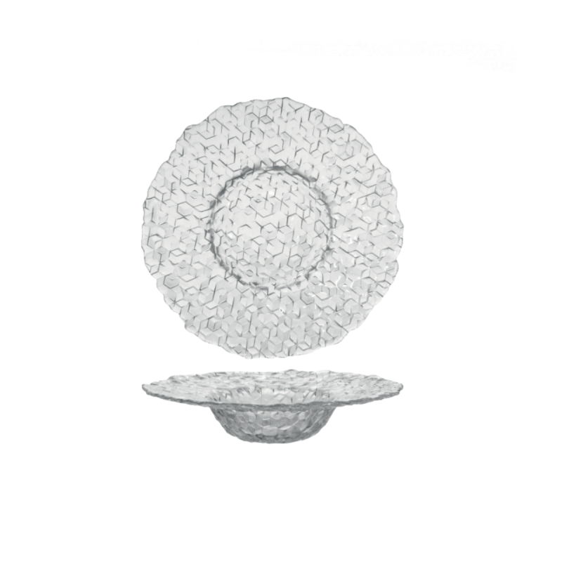 Pastabowl Cubik Vetro 28 cm | DAC Forniture