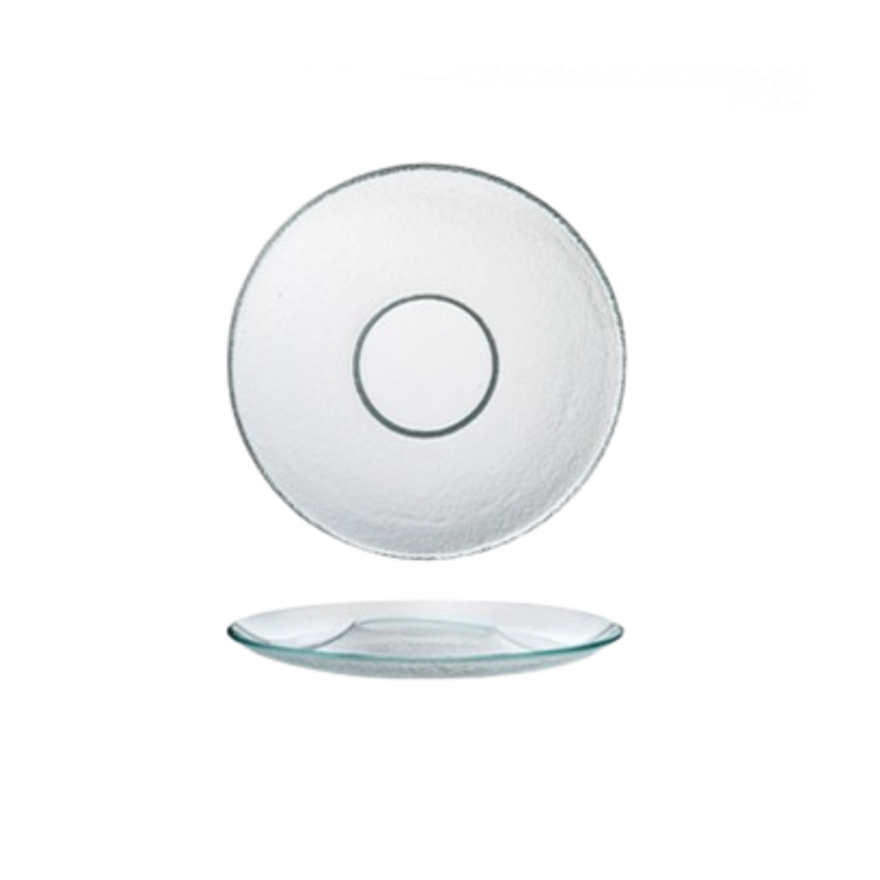 Piatto Ciambella Bubble Vetro 29 cm | DAC Forniture