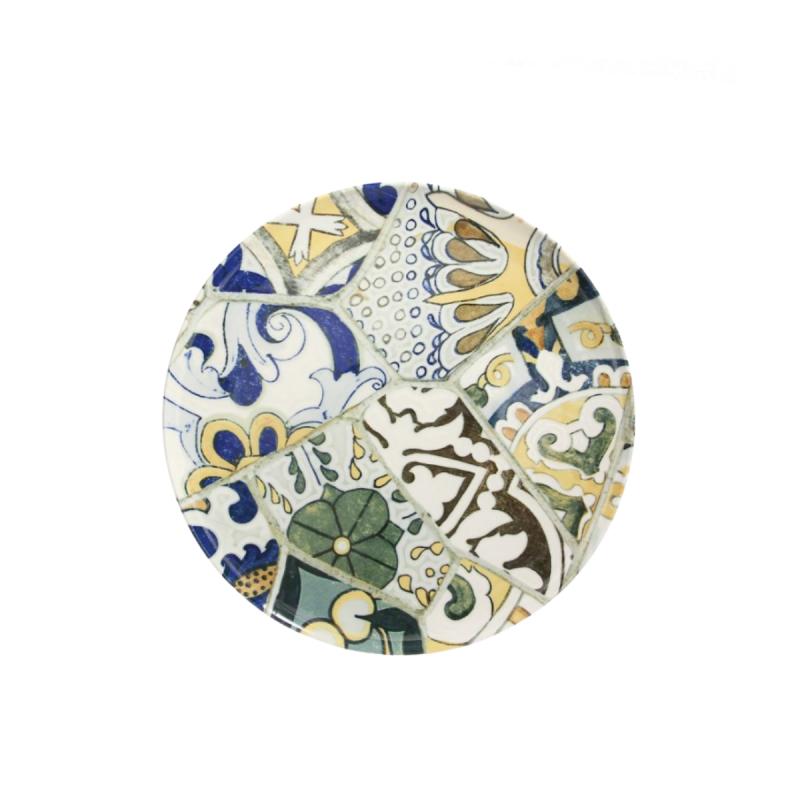 Sottopiatti Coupe Seaside Maiolica Tognana 31 cm Multicolor | DAC