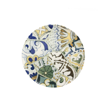 Sottopiatti Coupe Seaside Maiolica Tognana 31 cm Multicolor | DAC