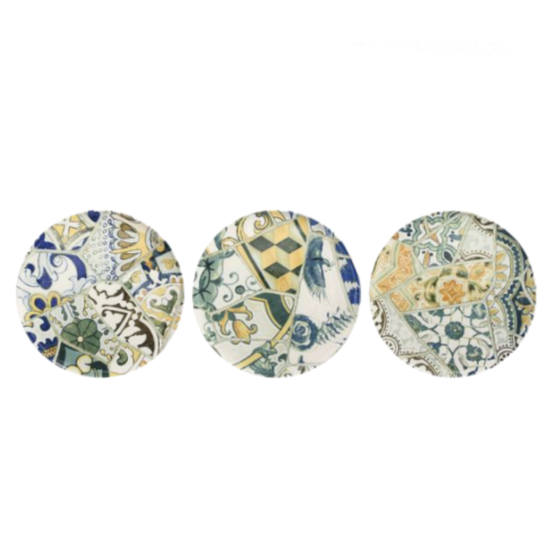 Sottopiatti Coupe Seaside Maiolica Tognana 31 cm Multicolor | DAC