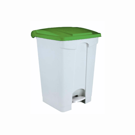 Contenitore a pedale con coperchio Verde 45 Lt