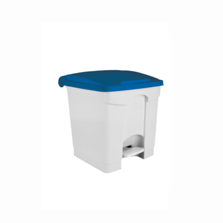 Contenitore a pedale con coperchio Blu 30 Lt - DAC Forniture
