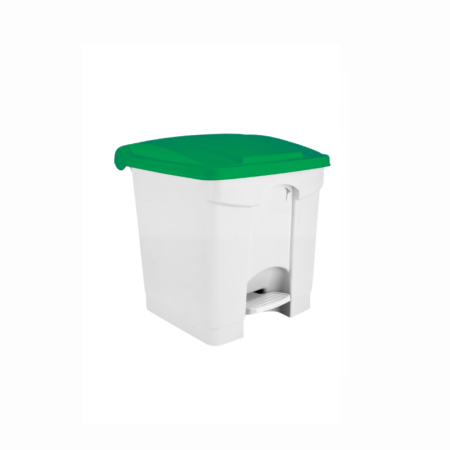Contenitore a pedale con coperchio Verde 30 Lt