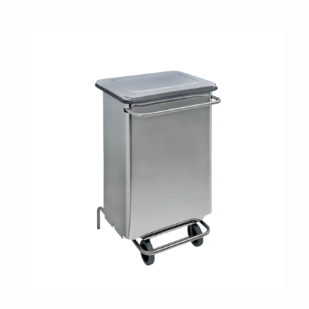Contenitore a pedale Inox 70 lt - DAC Forniture