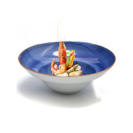 Pasta Bowl cm 26 Kaszub Azzurro | DAC Forniture