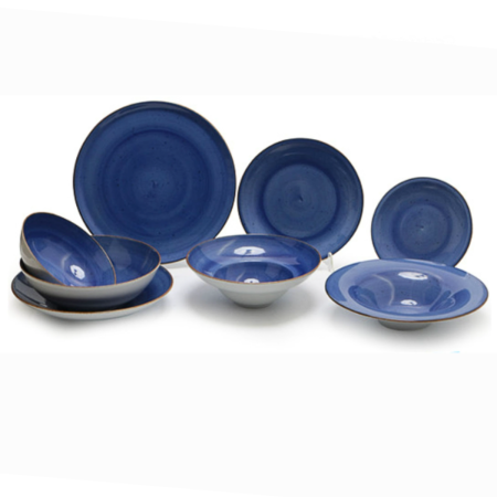 Pasta Bowl Jupiter 30 cm in Porcellana – Azzurro Design | DAC Forniture