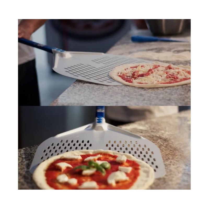 Pala Pizza Alluminio Forata 33x33 Gi.metal | DAC Forniture