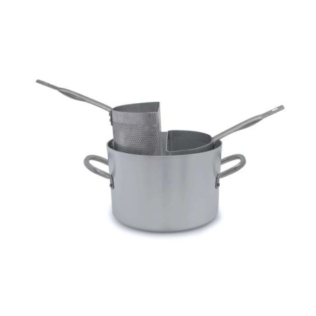 Cuocipasta alto in alluminio 2 spicchi cm.28 lt.11 Ballarini