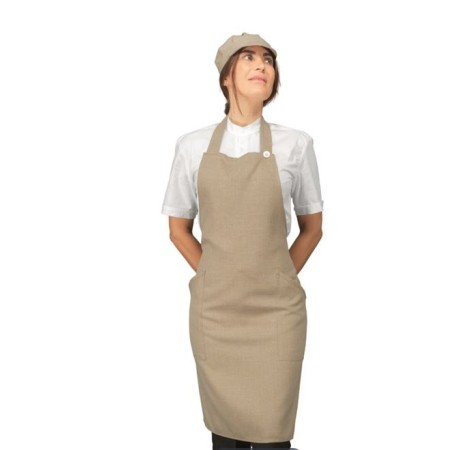 Grembiule champagne natural Isacco
