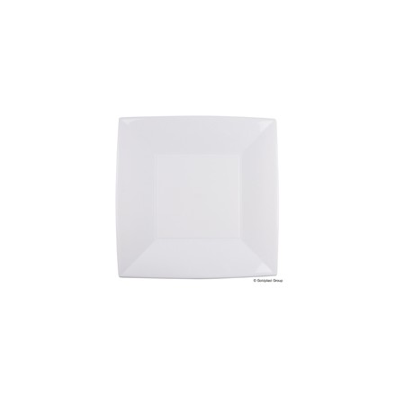 Piatto grande nice pp bianco cm.29x29 pz 12